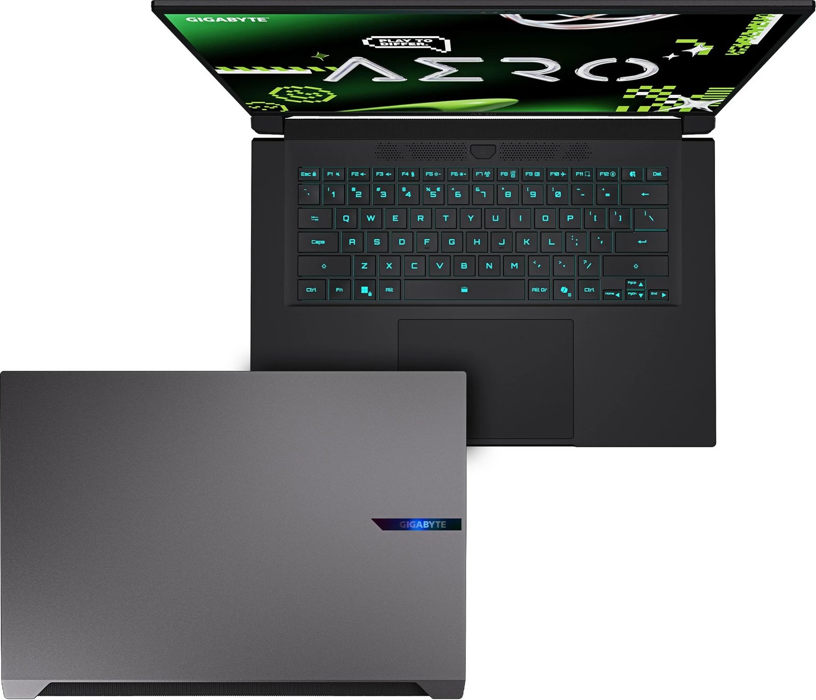 Kompjuter Gigabyte Aero X16, AMD Ryzen AI 7 350, 16", 165Hz, 8GB RTX, 1TB SSD, Space Gray