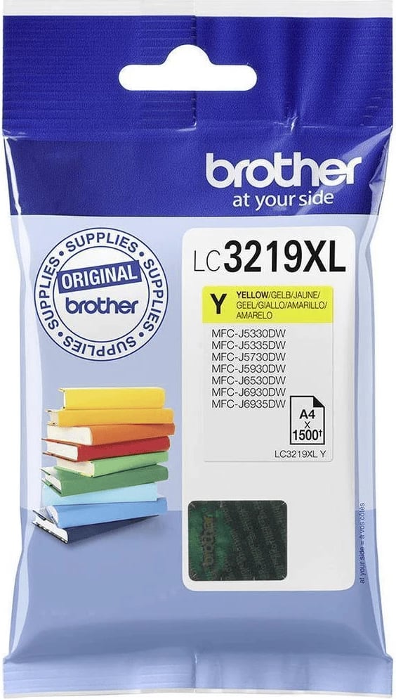 Fishek bojë Brother LC3219XLY XL 1500 faqe e verdhë