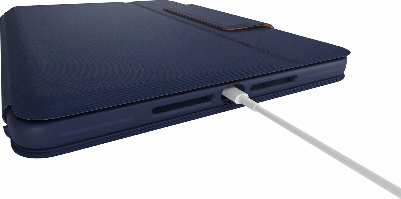 Mbështjellës tastierë Logitech Rugged Combo 3, për iPad (7, 8, 9 gjeneratë), QWERTZ, ngjyrë kaltër