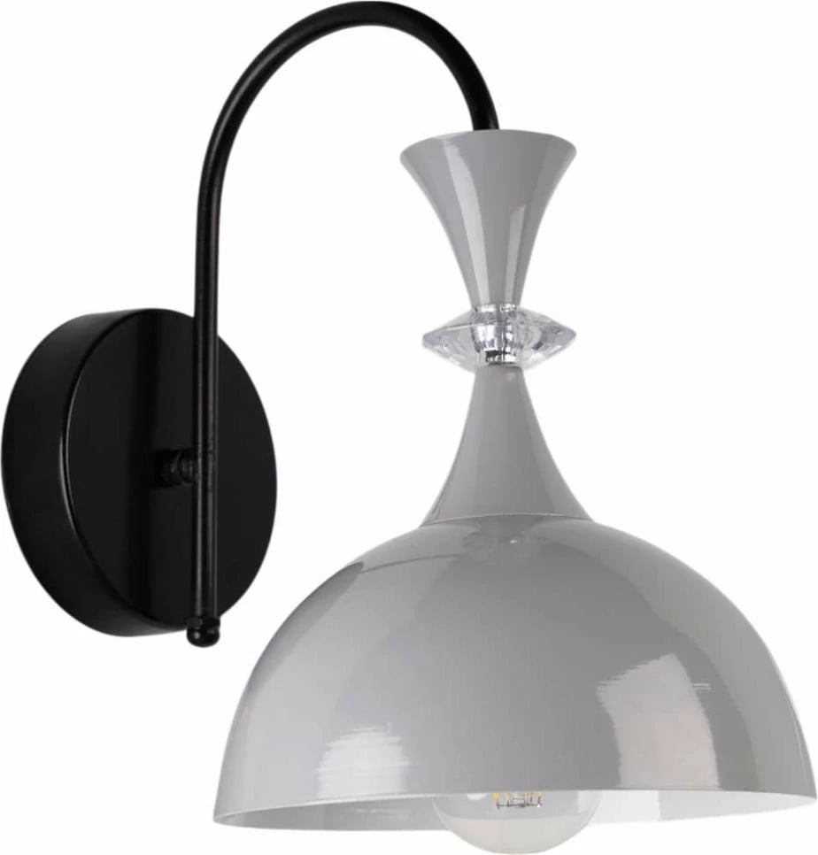 Llambë muri Opviq, gri dhe e zezë, 9024-1A Llambë muri Opviq, gri dhe e zezë, 9024-1A