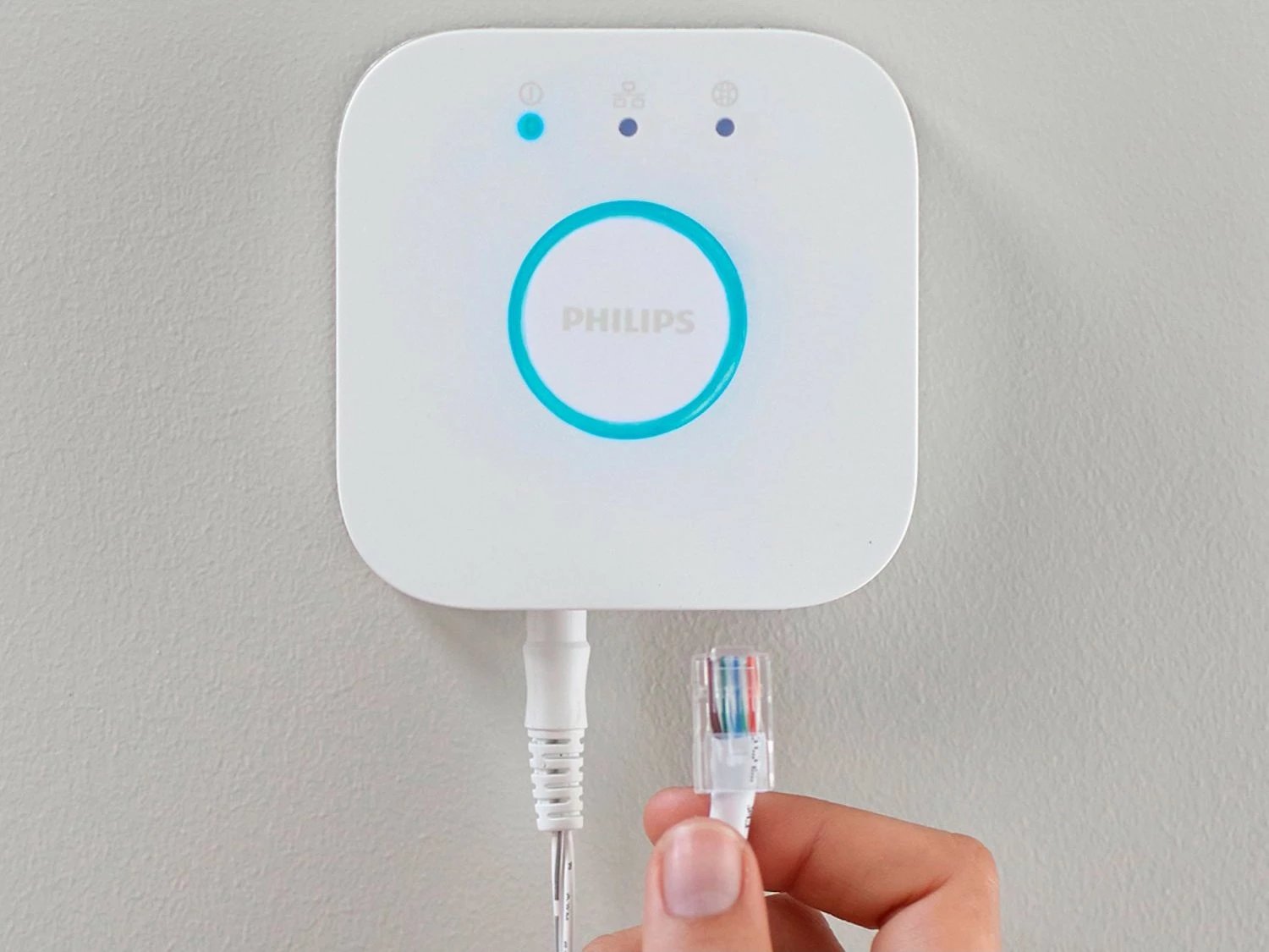 Hue Bridge Philips 8719514342620, Wireless, ZigBee, Bardhë