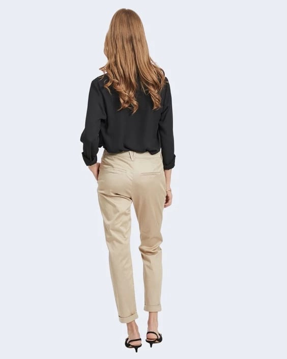 Këmishë Vila Clothes femra e zezë
