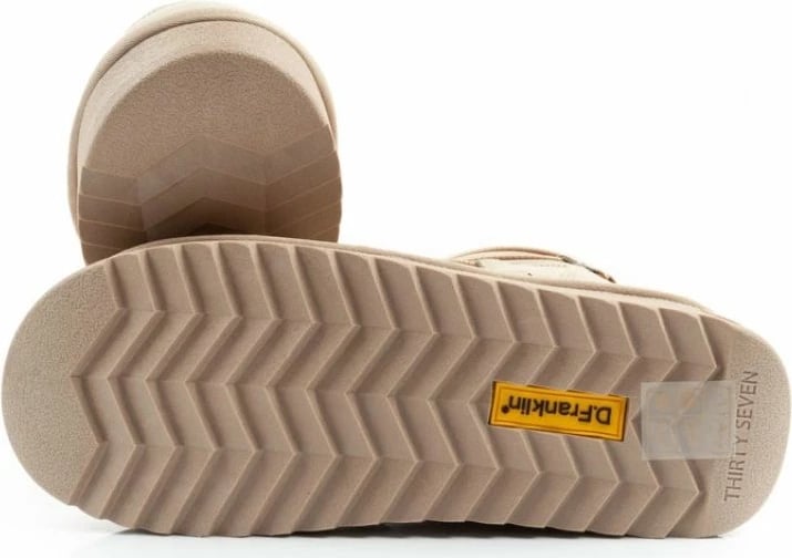 Çizme dimri për femra D.Franklin, të arta