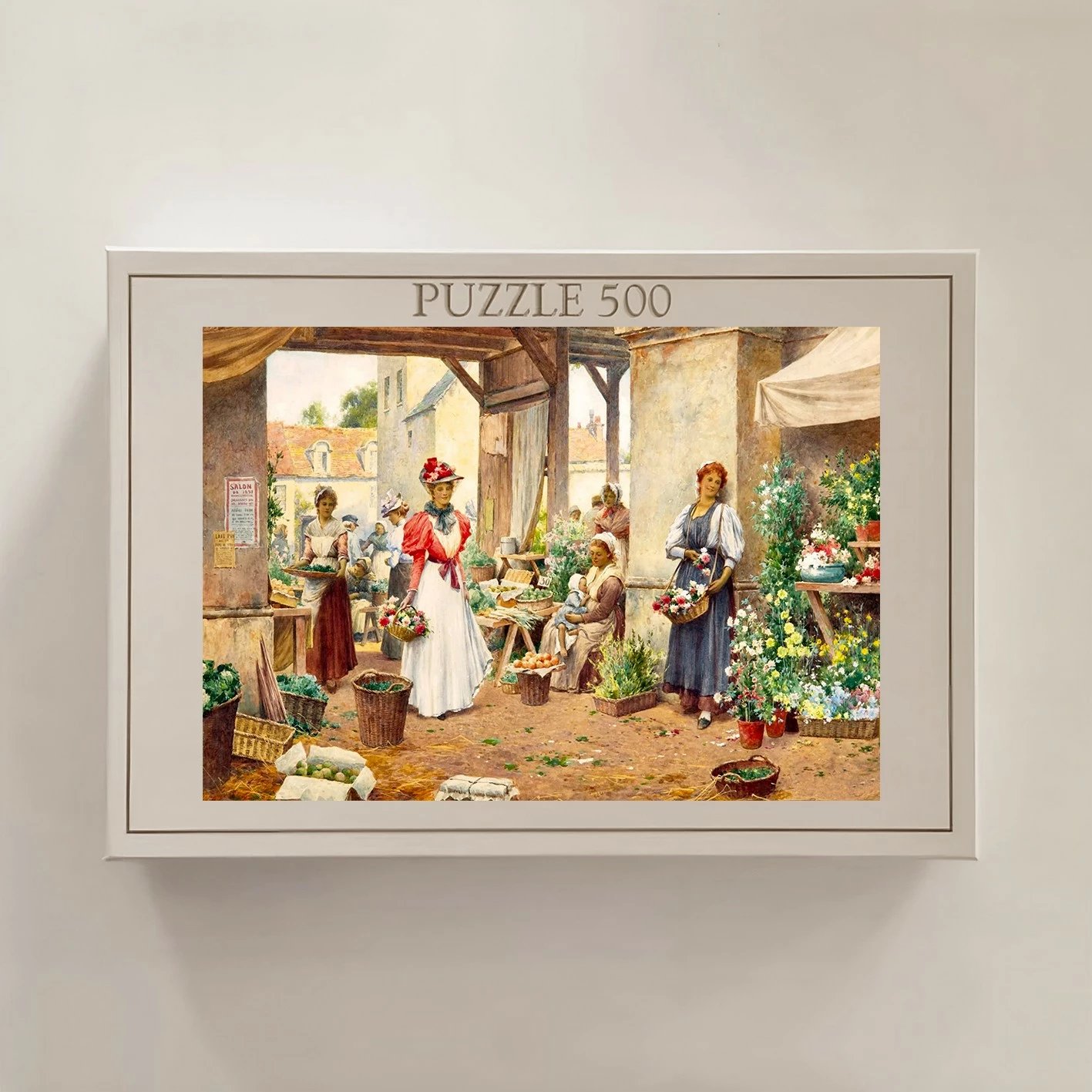 Puzzle 500 copë, Evila Originals, shumëngjyrësh, PZL_08_500