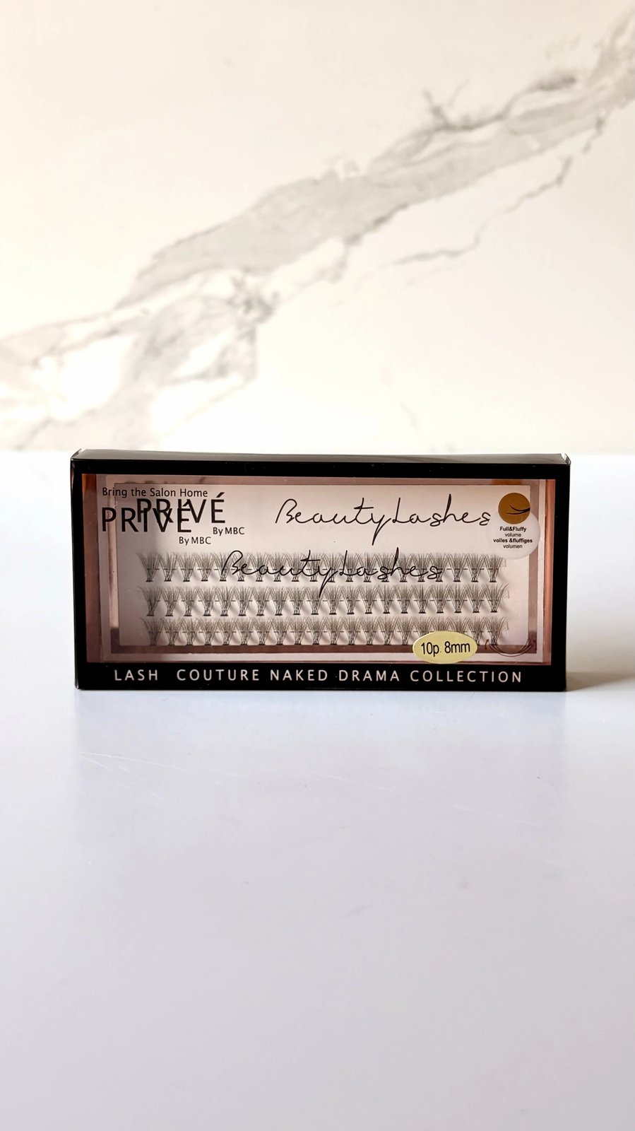 Qerpikë Privé Beauty Lashes, 10p. 8mm