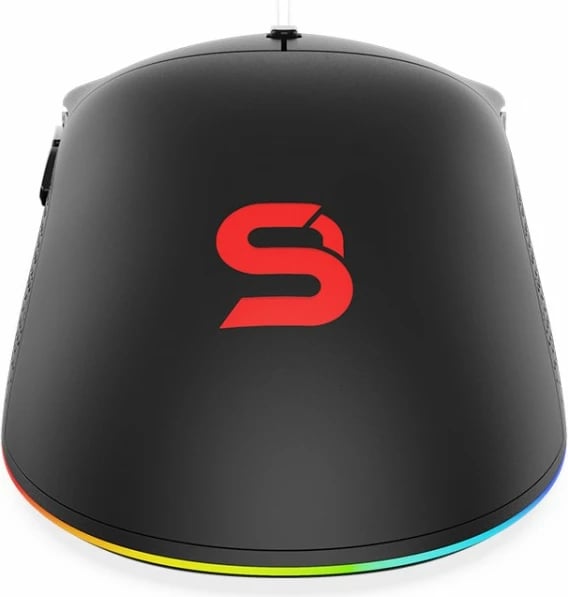 Maus SPC Gear GEM PMW3325 - USB, e zezë