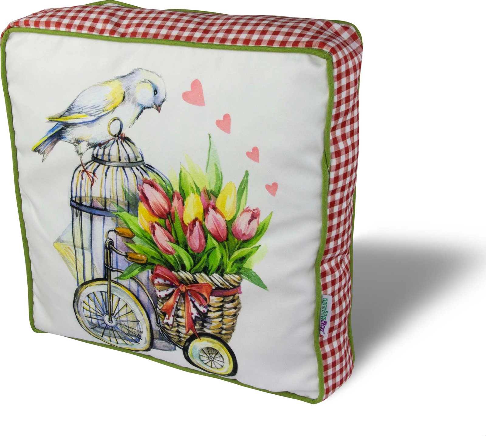 Jastëk dekorativ, shumëngjyrësh, Evila Originals, YM1179, 42x42cm