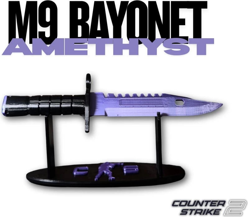Thikë CS2/CS:GO - M9 Bayonet Amethyst