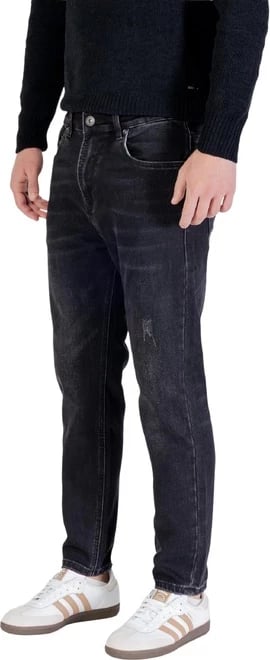 Pantallona Gianni Lupo jeans meshkuj, të zeza