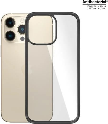 Mbështjellës PanzerGlass ClearCase Black Edition për iPhone 14 Pro Max, Transparent dhe Zi