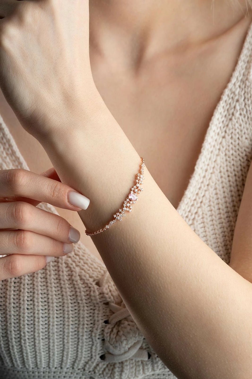 Byzylyk argjendi, ngjyrë rozë, Jumeon, NRZ999378