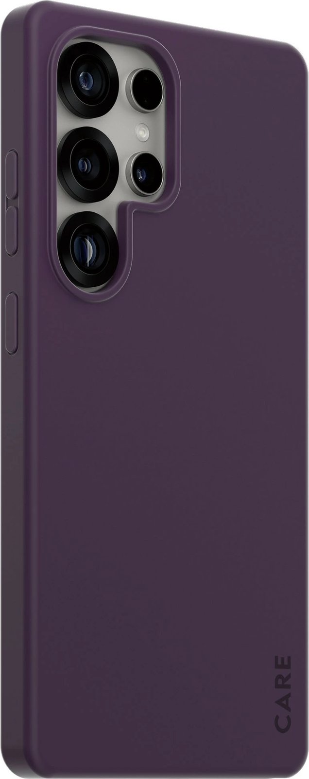 Mbështjellës PanzerGlass CARE për Samsung Galaxy S25 Ultra, silikon, plum purple