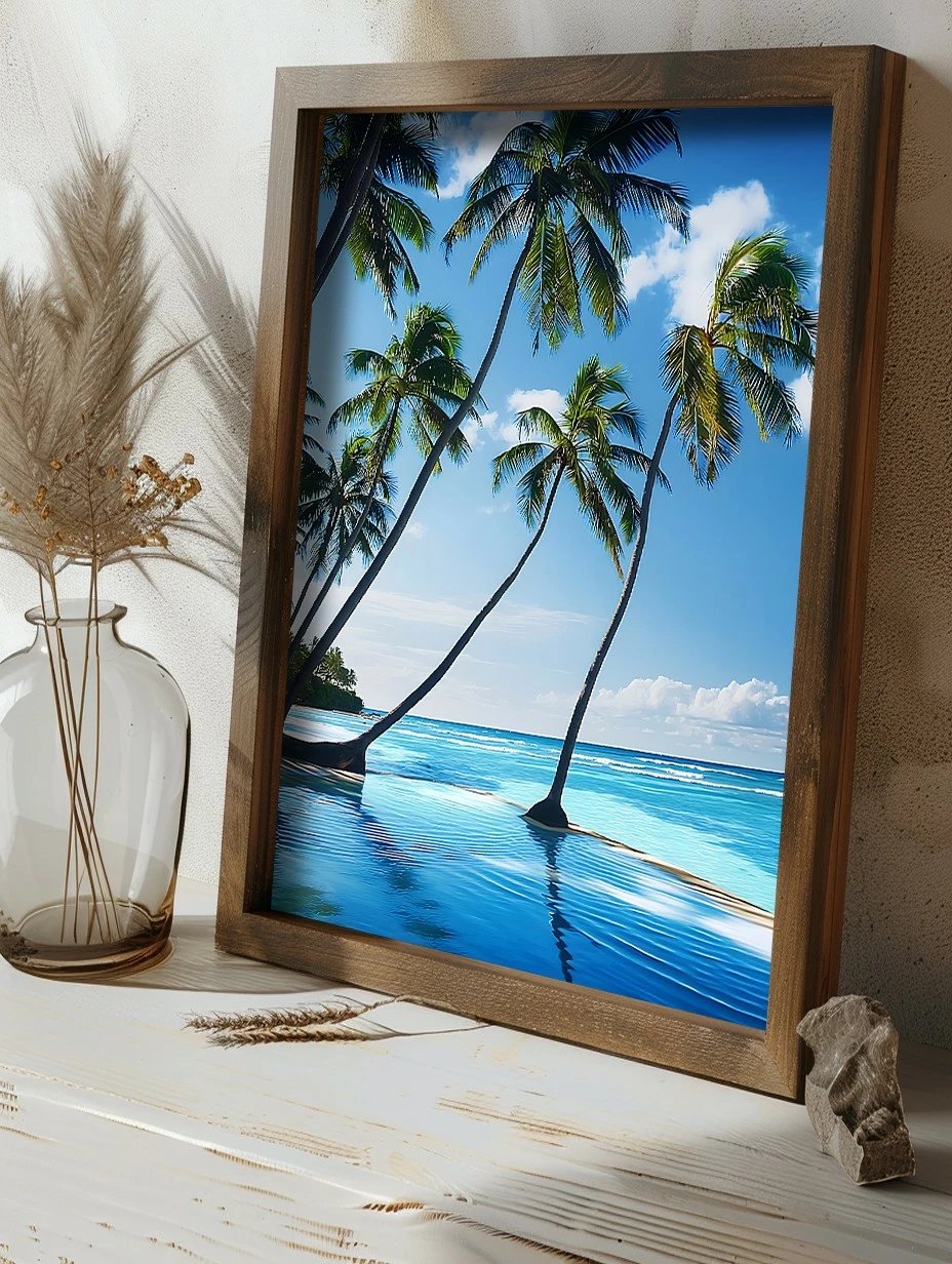 Pikturë dekorative me kornizë MDF, Wallity, GE113-L