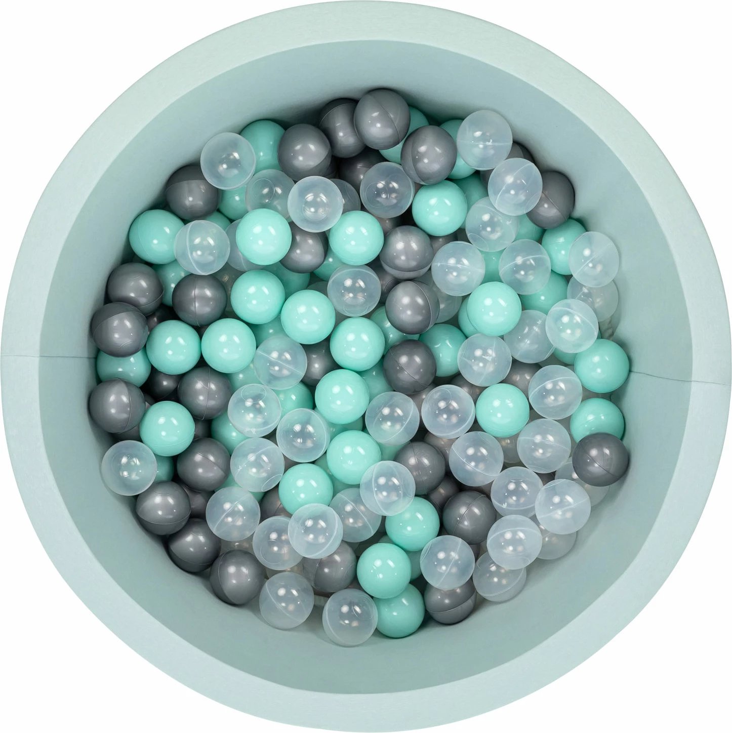 Pishinë me topa, Bubble Pops v7, ngjyrë mint, Evila Originals