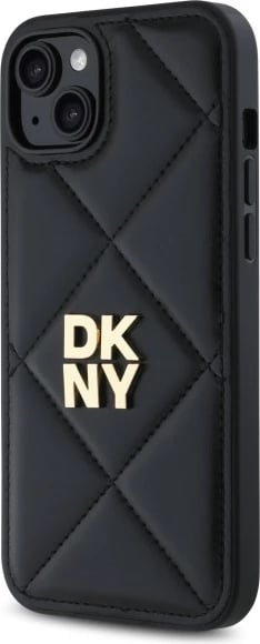 Mbështjellës DKNY për iPhone 15 Plus, i zi