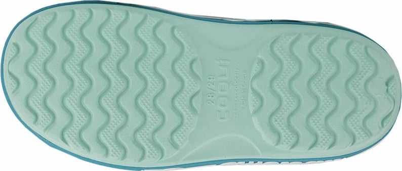 Sandale për fëmijë Coqui Yogi, blu dhe jeshile Sandale për fëmijë Coqui Yogi, blu dhe jeshile