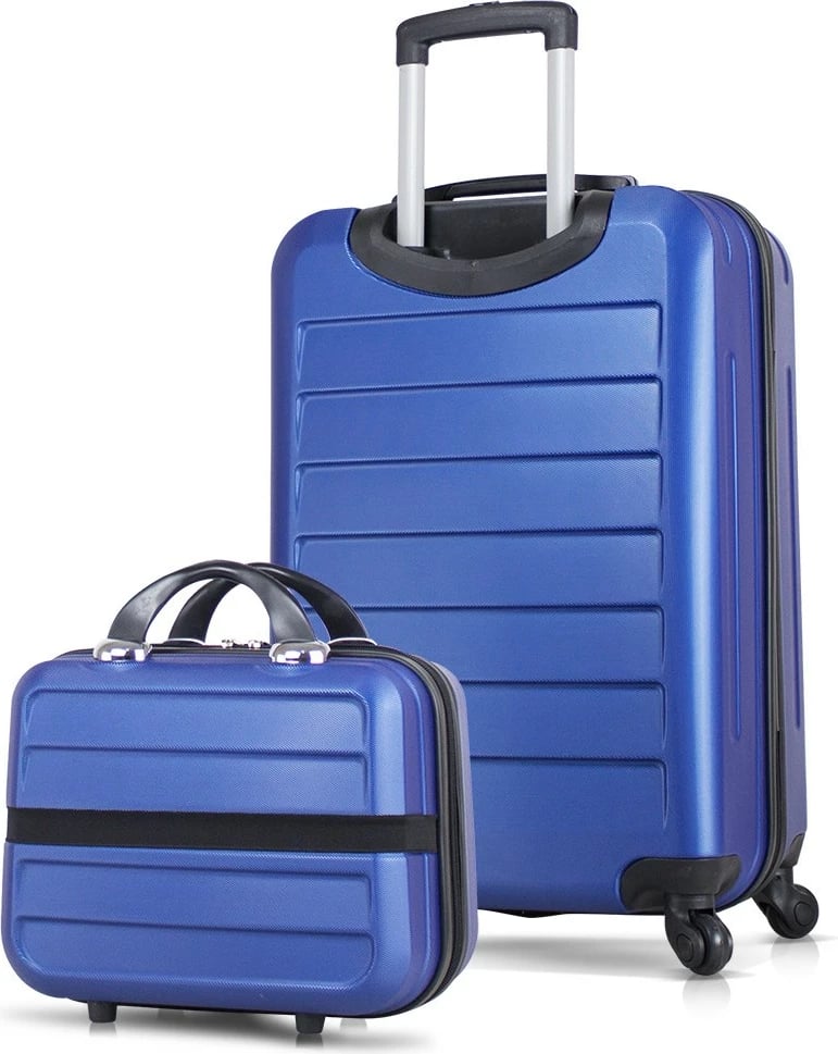 Set valixhesh (2 copë), ngjyrë kaltër, Zoozie Bags, 1574