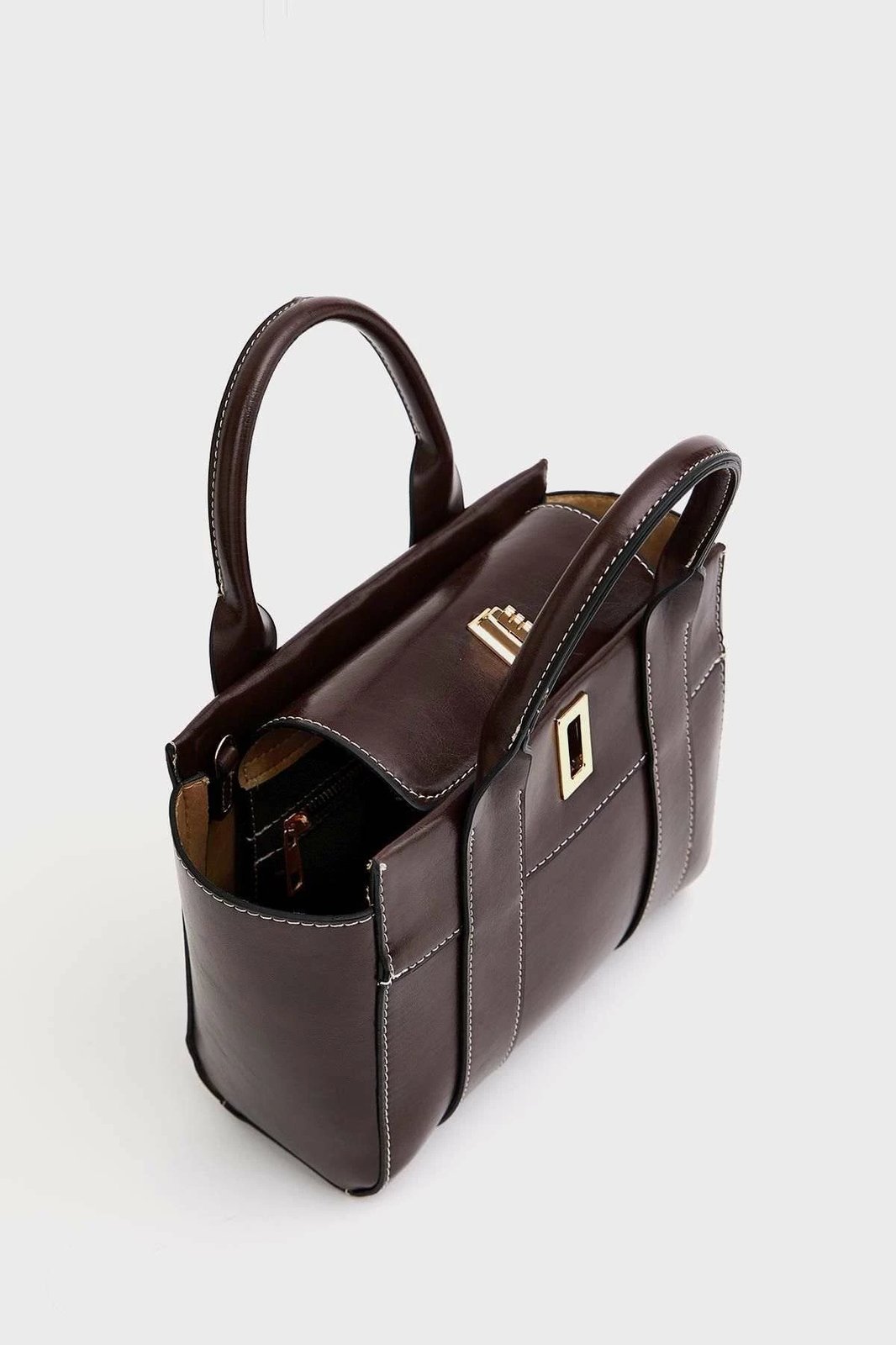 Çantë dore Zoozie Bags, ngjyrë kafe, MK1020225SV10-004