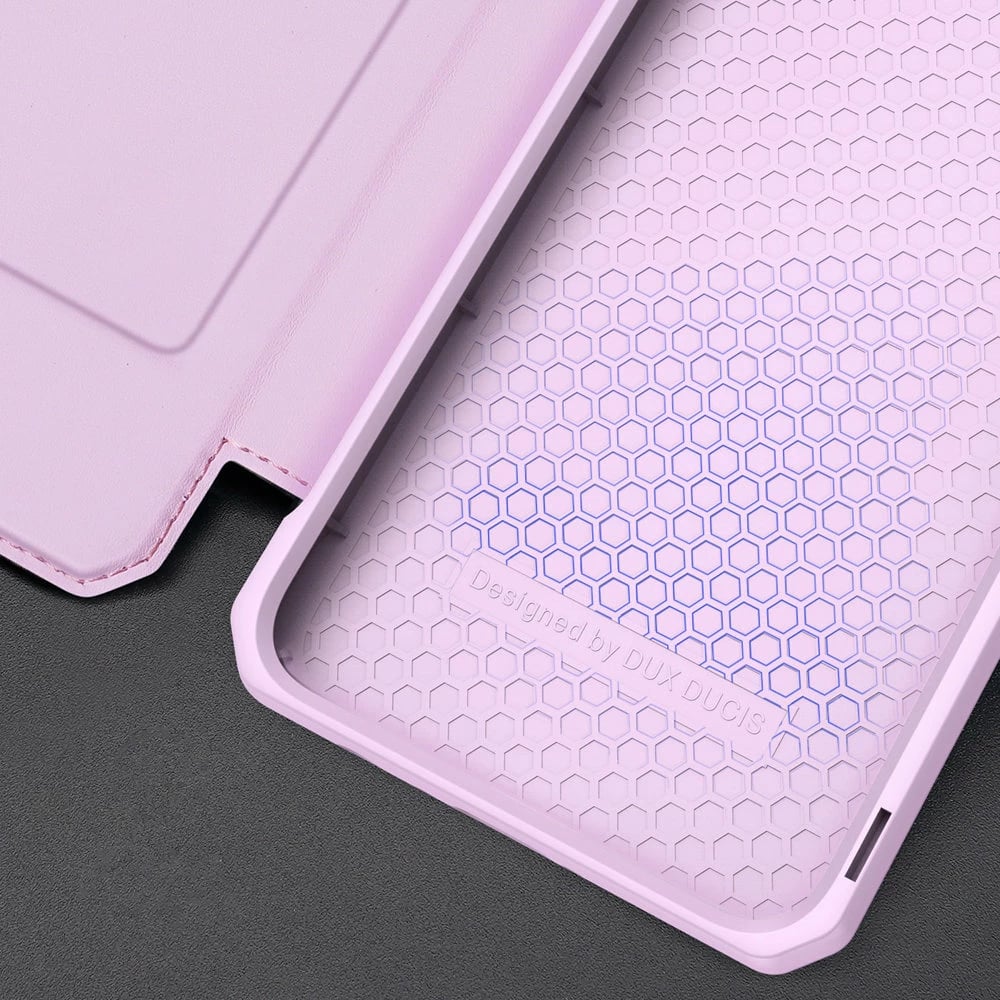 Mbështjellës Dux Ducis Skin X Bookcase për Samsung Galaxy A03s, rozë