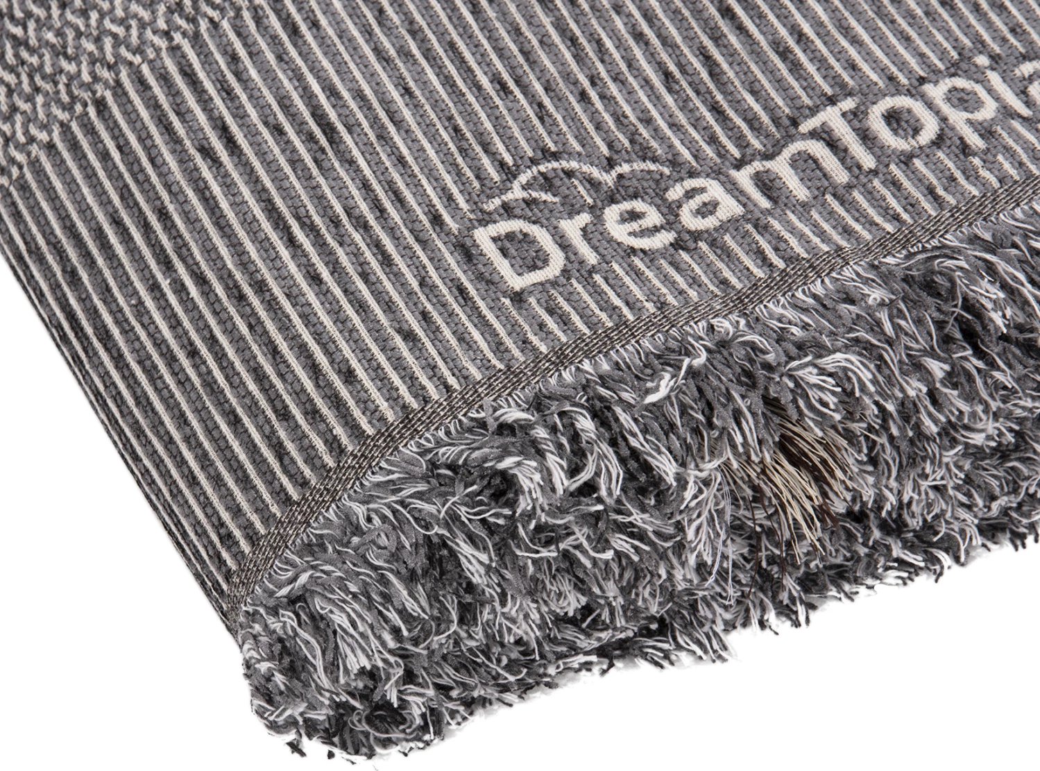 Mbulesë divani me thekë DREAMTOPIA FH12164.02 ngjyrë gri e errët 178x178 cm