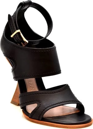 Sandale Alexander Mcqueen femra, të zeza