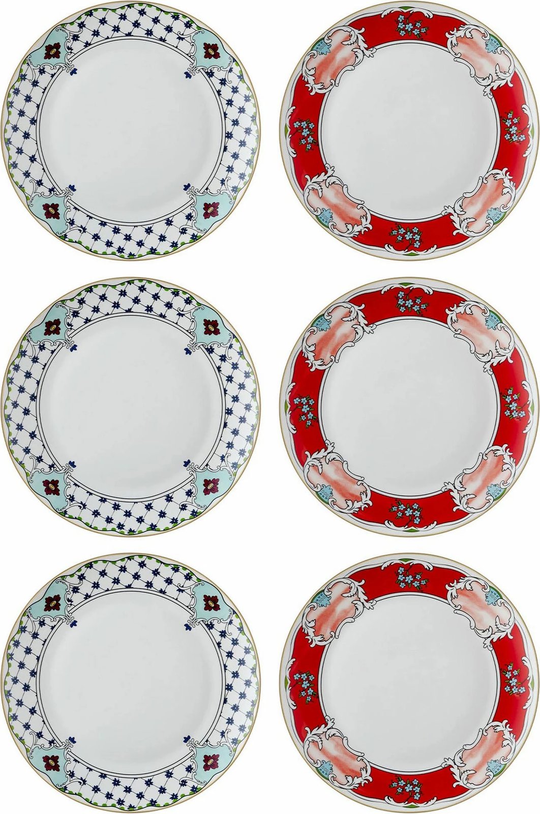 Set pjatash shërbimi (6 copë), Hermia, DNR0058