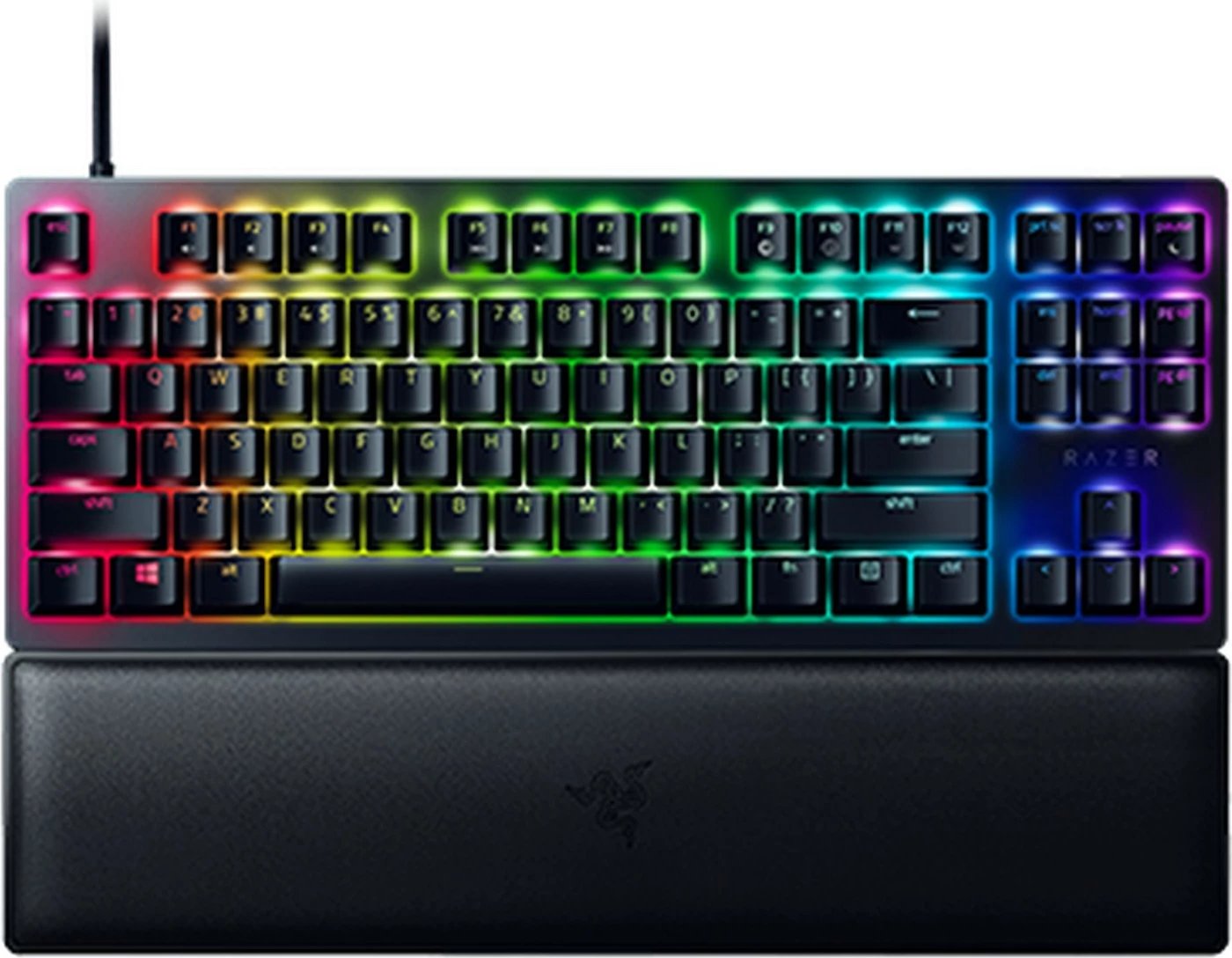 Tastierë Razer Huntsman V2 TKL - USB, e zezë