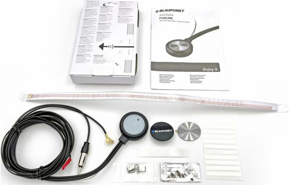 Antenë Qelqi për Automjete me AM/FM/DAB/DAB+ Ndriçim LED BLAUPUNKT CARBLAC017