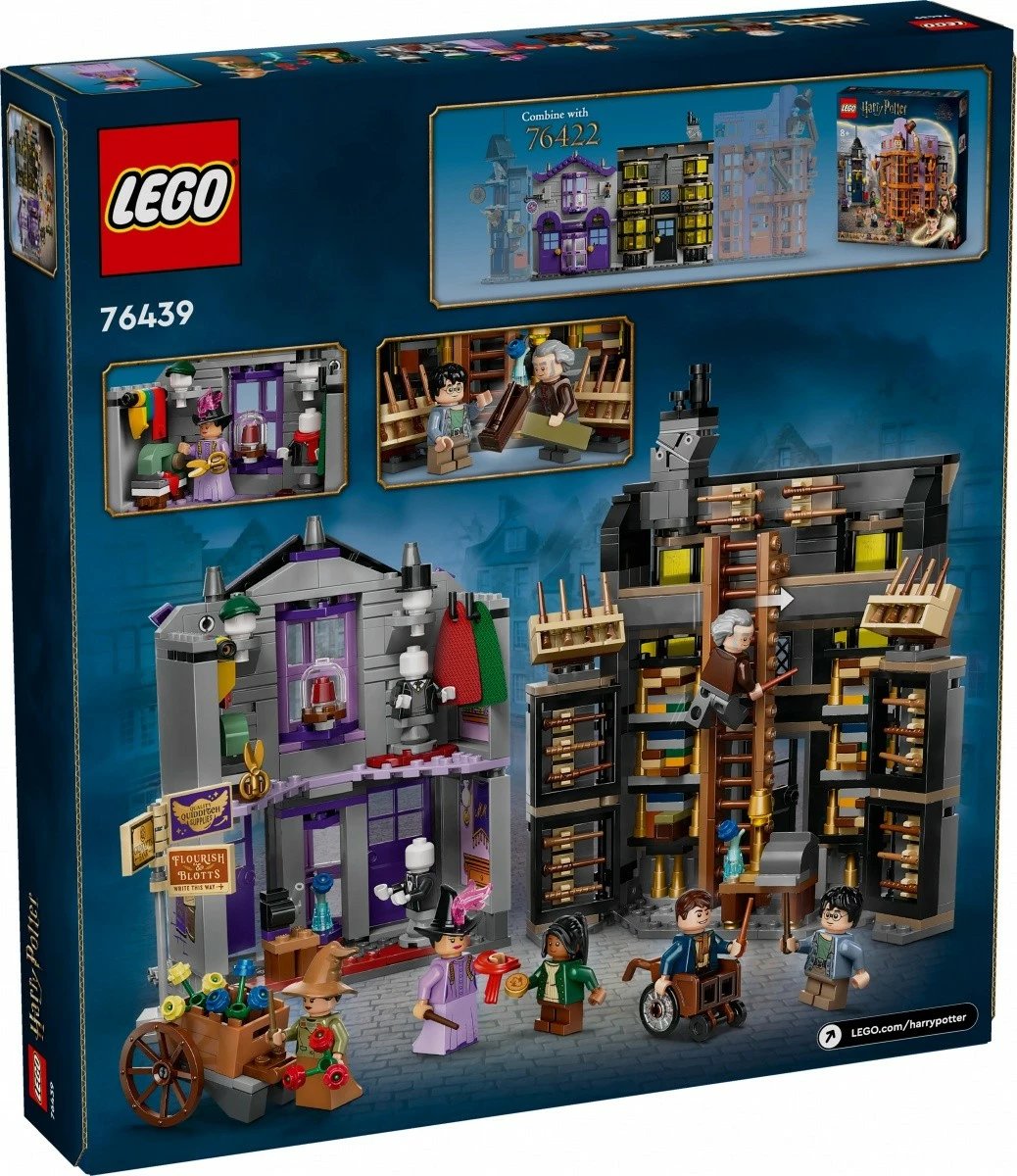 Set LEGO Harry Potter 76439 Ollivander's & Madame Malkin's, 744 pjesë