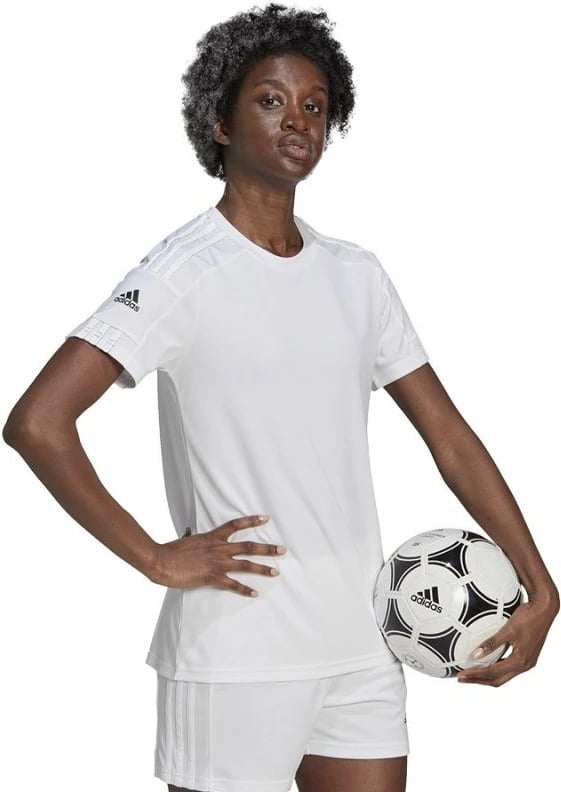 Fanellë për femra adidas, e bardhë