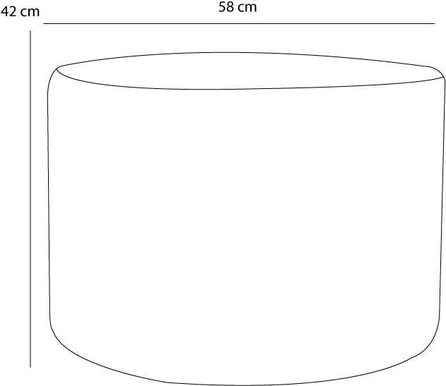 Puf Atelier del Sofa, Likya, bezhë