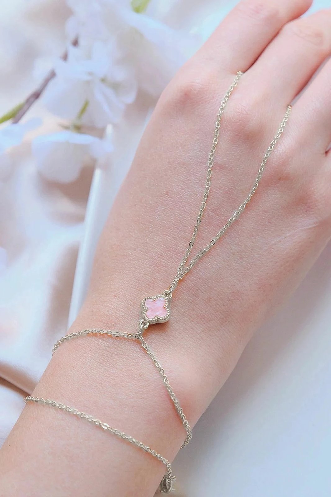 Byzylyk Jumeon, trup prej bronzi, gur zirkon, ngjyrë argjendi, 23 cm