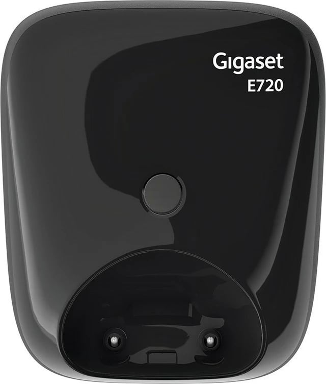 Telefon Gigaset E720, Analog/DECT, Mbajtës pa tel, 200 kontakte, ID thirrës, SMS, Ngjyrë e zezë