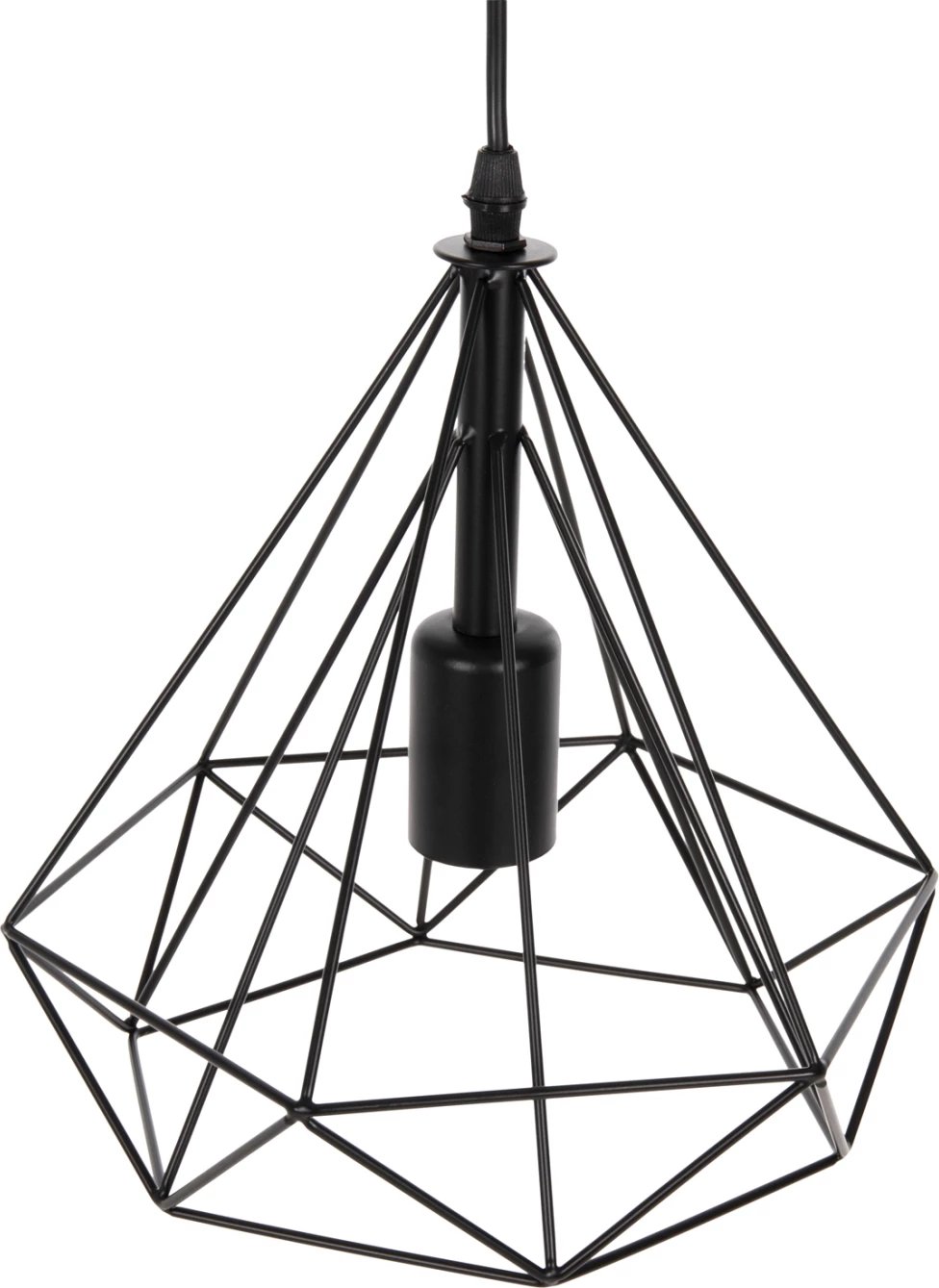 Llambë varëse tavani, kapak metali i zi, FH4063, 25x22x123H cm Llambë varëse tavani, kapak metali i zi, FH4063, 25x22x123H cm