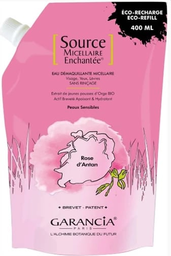 Heqës grimi micellar Garancia Source Micellaire Enchanté Rose of Yesteryear unisex 400ml