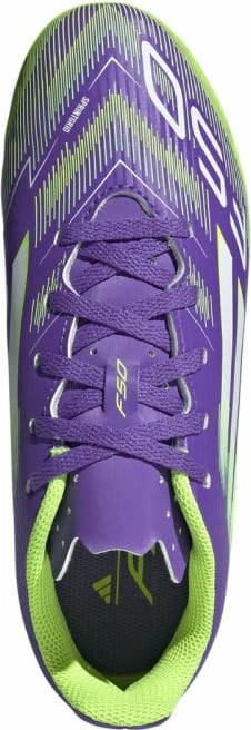 Atlete futbolli për fëmijë adidas F50, vjollcë