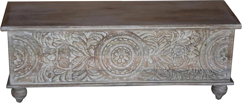 Arkë SARI, ngjyrë e bardhë decape, 125x40x46