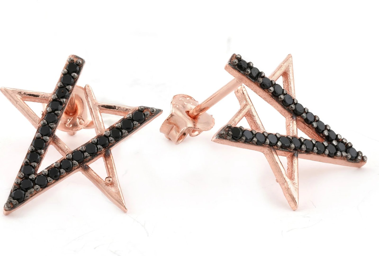 Vathë argjendi ngjyrë rozë gold, Jumeon, 9474