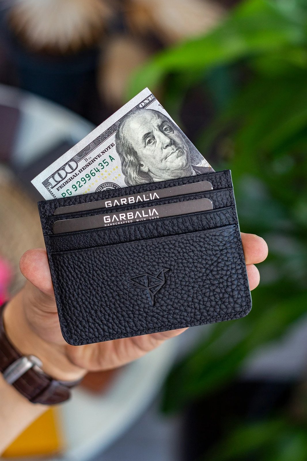 Mbajtës kartelash Zoozie Bags, Cape, i zi v2