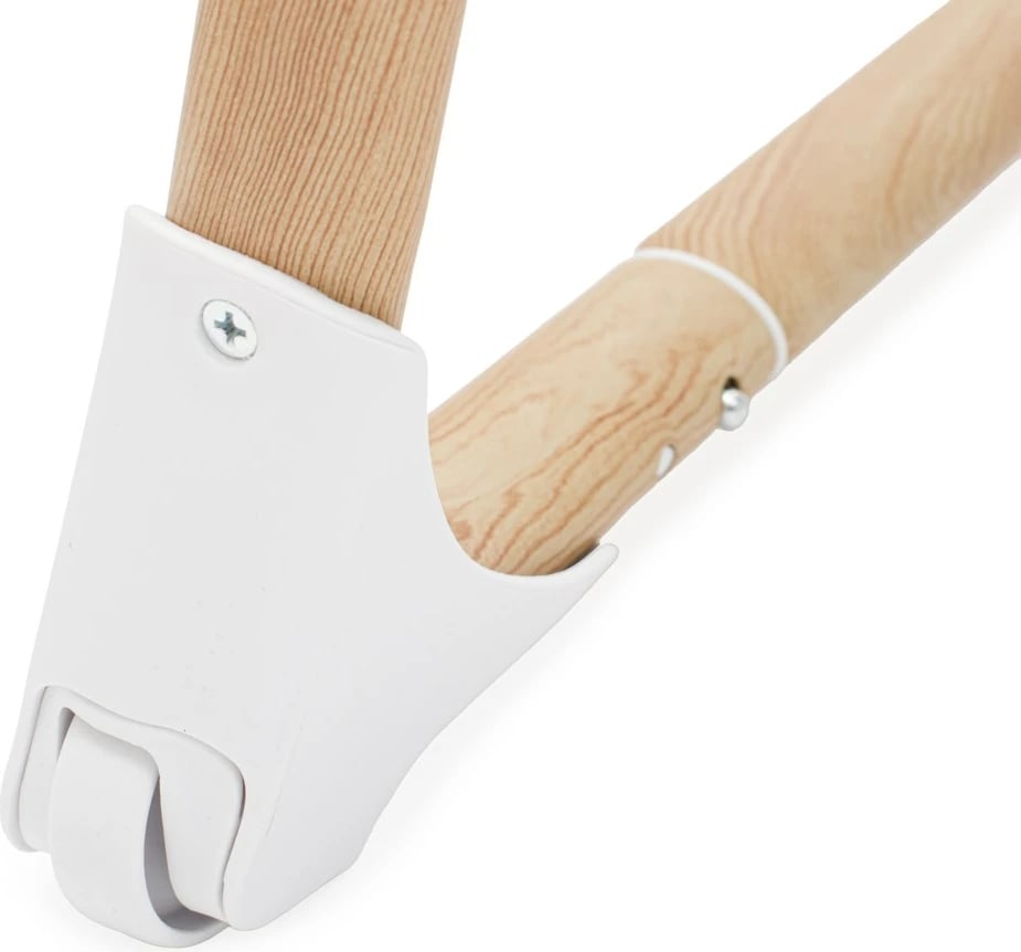 djep/krevat inteligjent 3‑në‑1, New Baby SMART, lëkundje automatike me detektim të qarjes, 2 nivele shtrati, melodi të integruara, rrjetë kundër mushkonjave, gri