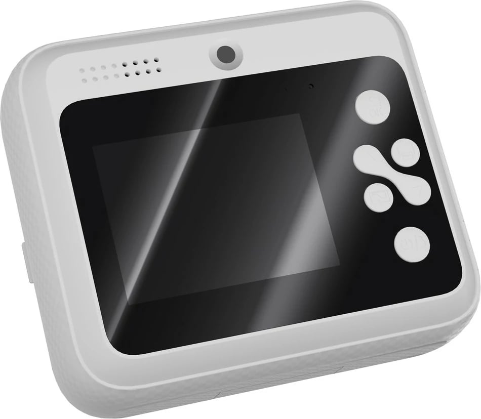 Kamerë instant Savio AN-01 48MP, ekran 2.4", video AVI, printim termik pa bojë, e bardhë, set me 2 rrolla