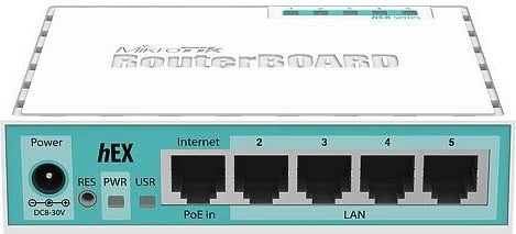 Ruter MikroTik RB750GR3, Gigabit Ethernet, i bardhë