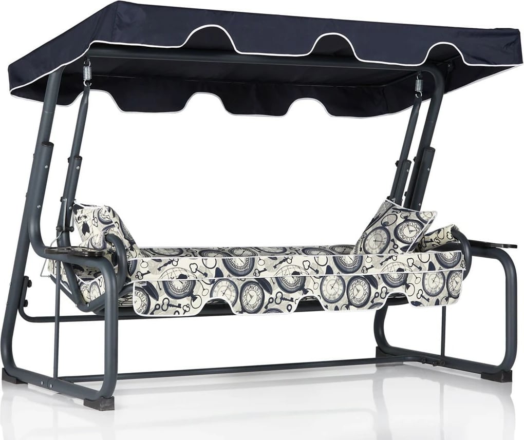 Karrige lëkundëse treshe për kopsht, Skye Decor Rubus 2, shumëngjyrëshe