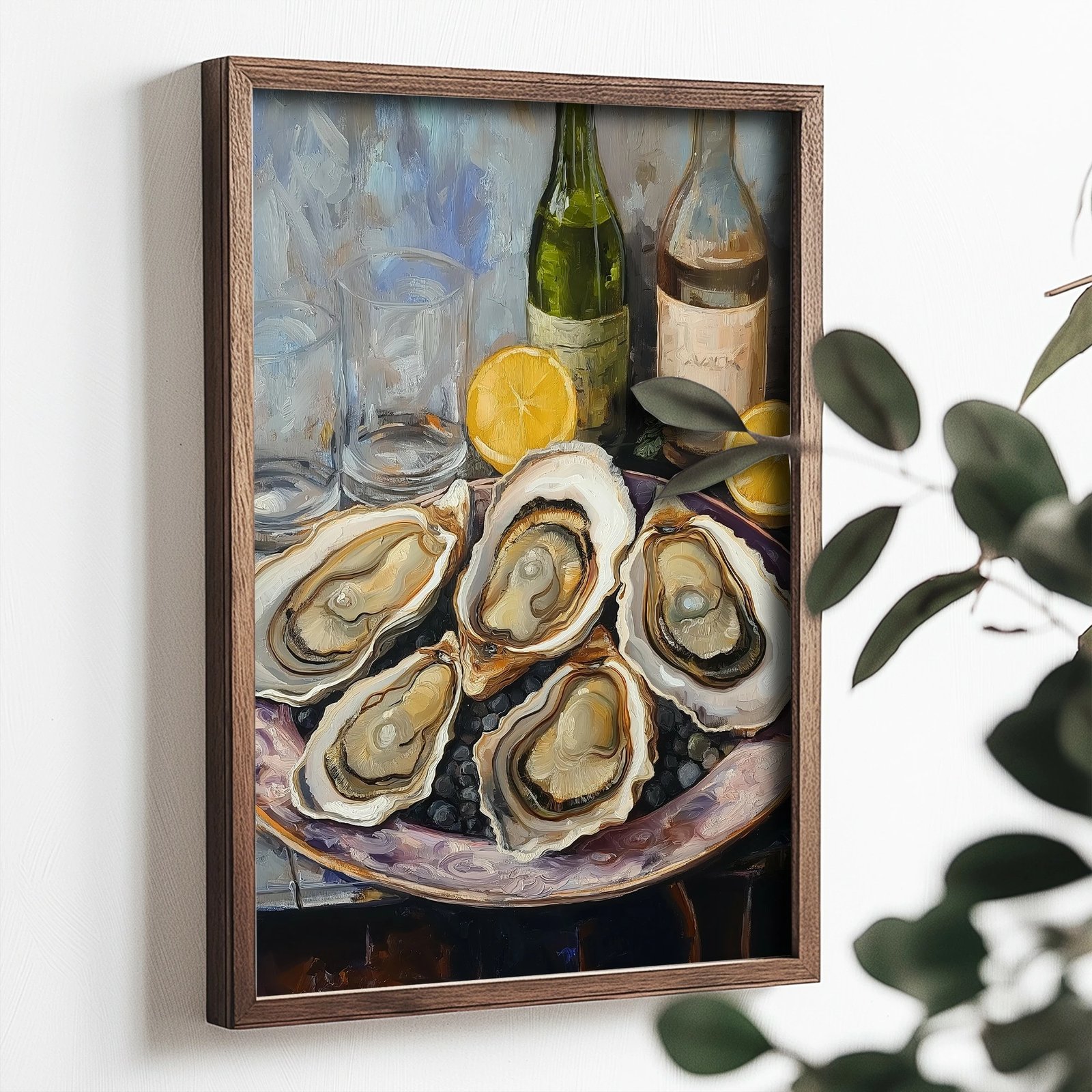 Pikturë dekorative me kornizë MDF, Wallity, TUN107-XL, shumëngjyrëshe, 50x70x3.5cm