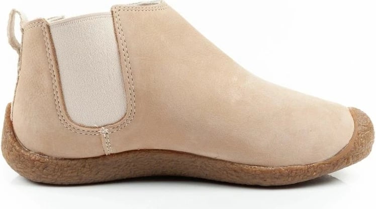 Çizme të shkurta femra Keeza, bezhë