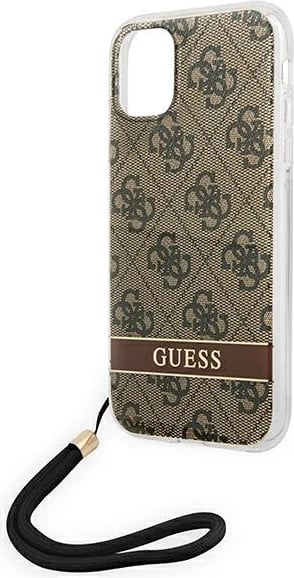 Mbështjellës Guess GUOHCN61H4STW për iPhone 11, 4G Print Strap, Kafe Mbështjellës Guess GUOHCN61H4STW për iPhone 11, 4G Print Strap, Kafe