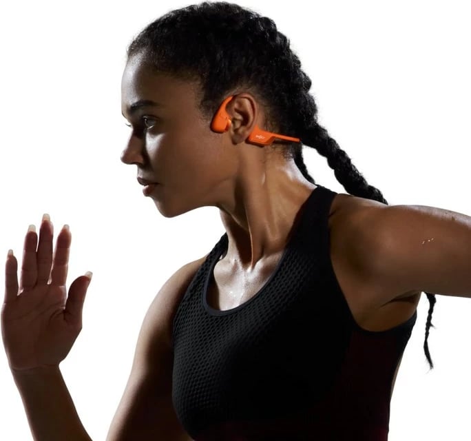 Kufje sportive pa tela SHOKZ OpenRun Pro 2 Mini, Bluetooth, Portokalli