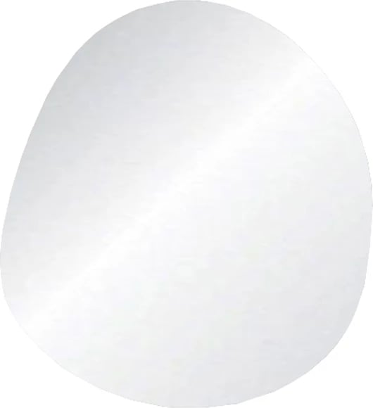 Pasqyrë SOUL 3, formë abstrakte, 60x60cm