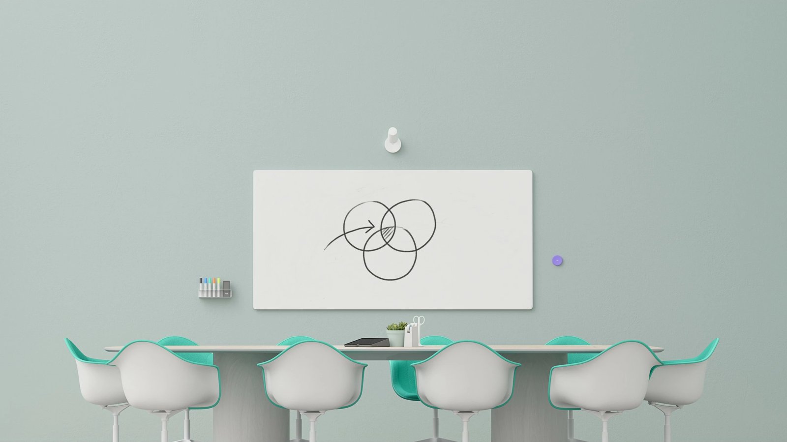 Kamera për dërrasë të bardhë Logitech Scribe, Full HD, 1920 x 1080 pixels, e bardhë