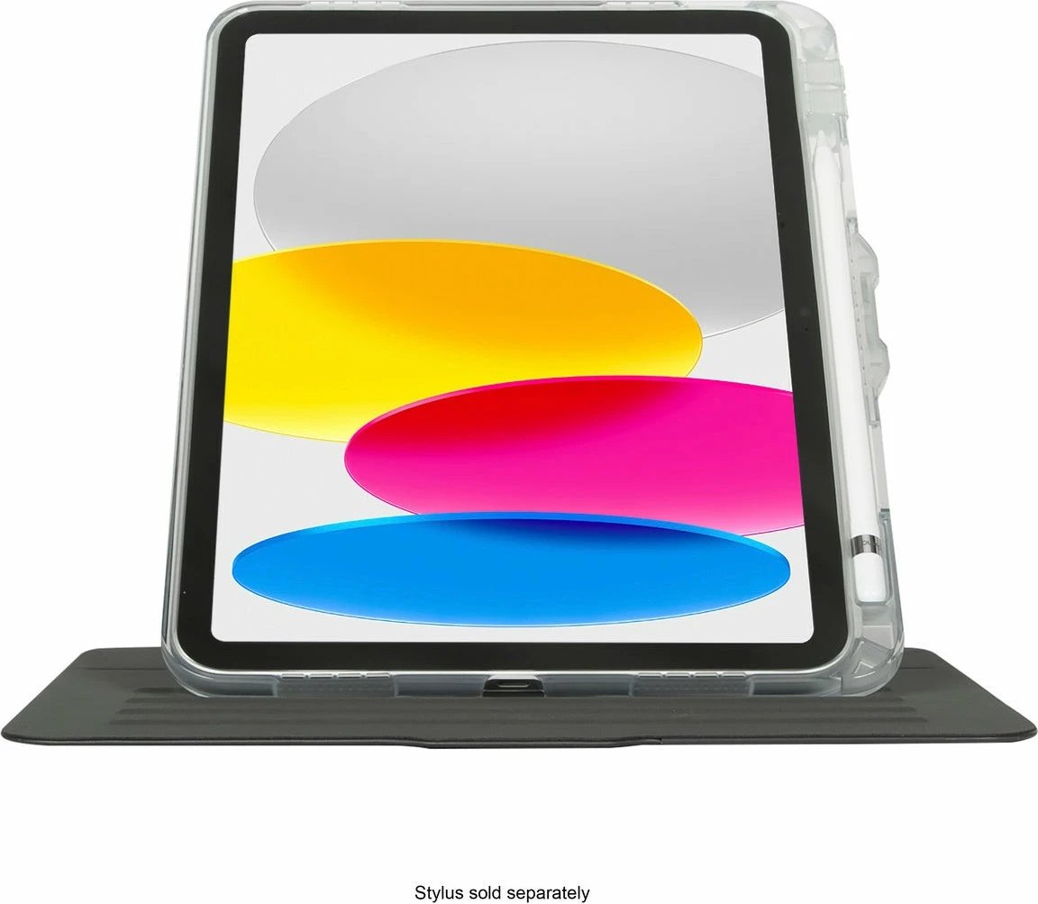 Mbështjellës Targus Versavu për iPad 10.9, TPU, me kapak, transparent